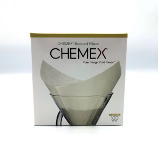 CHEMEX Filterpapier für 6-8 Tassen - 100 Stück gefaltet